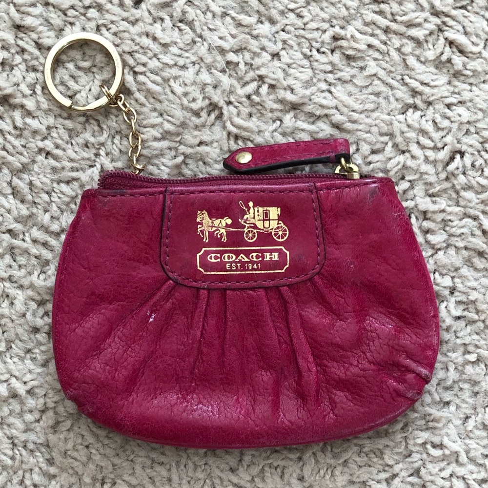 Coach change purse